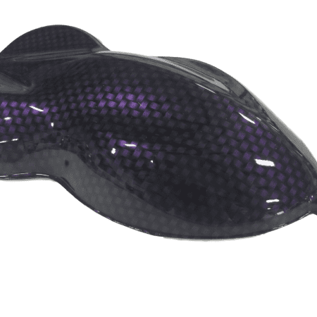 Violet Basket Weave Carbon