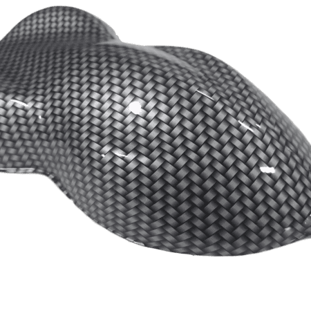 Silver Basket Weave Carbon