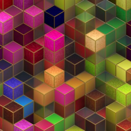 3D Color Cubes 22