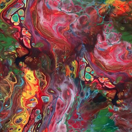 Acrylic Pour Painting 22
