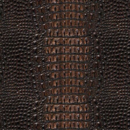 Alligator Leather Brown