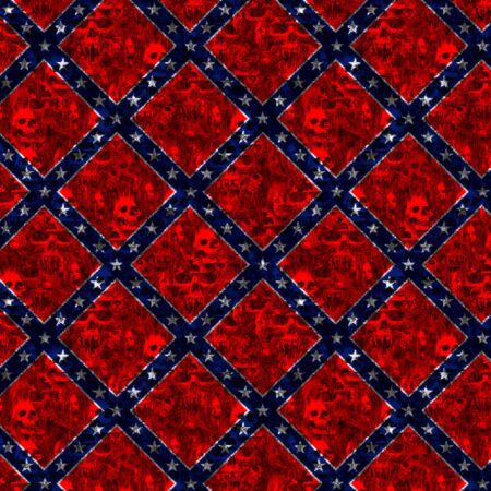 Atlanta is Burning Confederate Flag