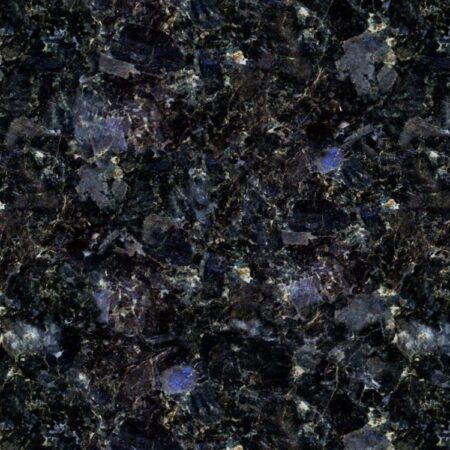Black Ukrainian Granite with Iridium Inclusions