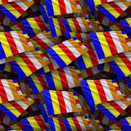 Buddhist Flag 23