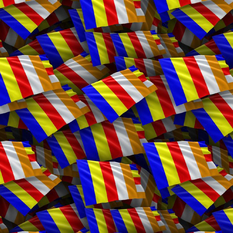 Buddhist Flag 23