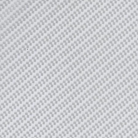 Silver and Clear Diagonal Weave Carbon Fiber