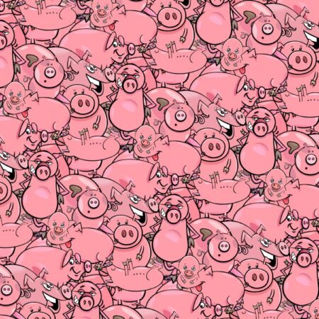 Cartoon Pigs 23