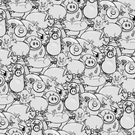 Cartoon Pigs 27