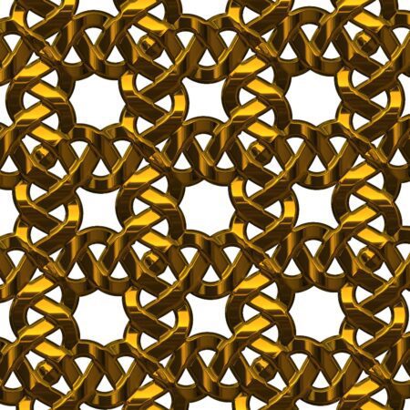 Celtic Gold Chain 22