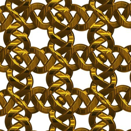 Celtic Gold Chain 23