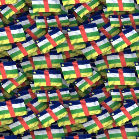 Central African Republic Flag