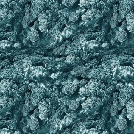 Coral Camo Light Turquoise