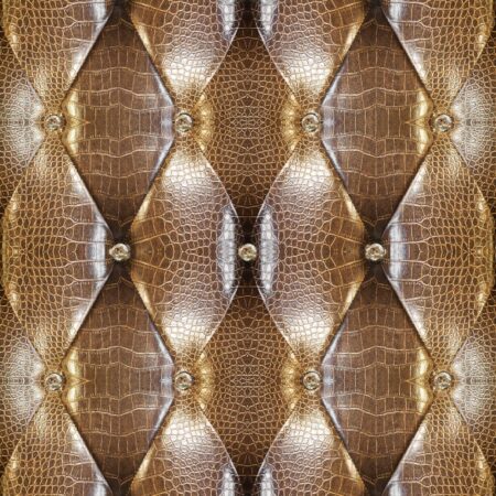 Crocodile Brown Upholstery
