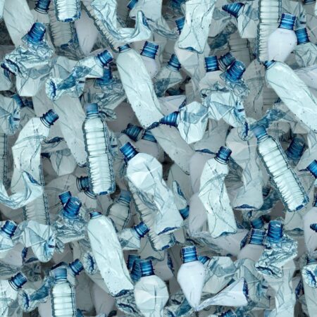 Crumpled Water Bottles 22