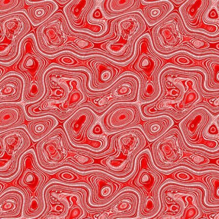 Damascus Steel 26 Red