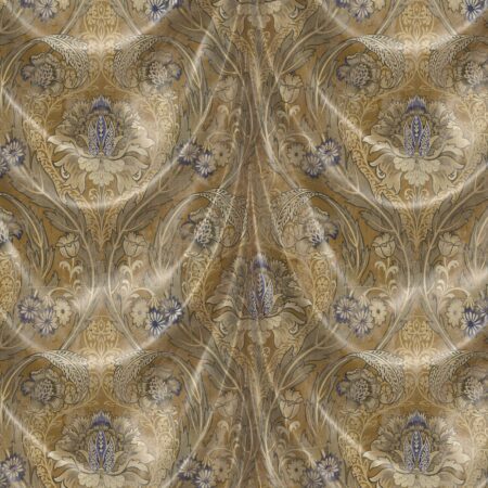 Damask Drapes
