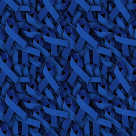 Dark Blue Ribbons