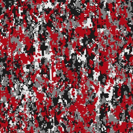 Digital Burgundy Camouflage