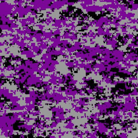 Digital Purple Camouflage