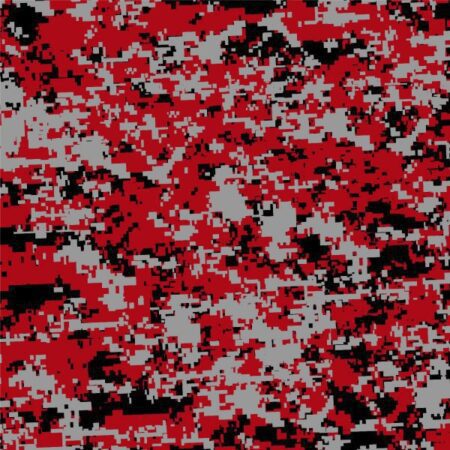Digital Red Camouflage