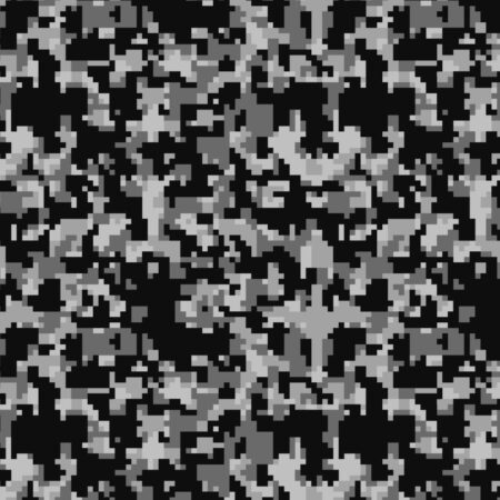 Digital Camo Grayscale 23