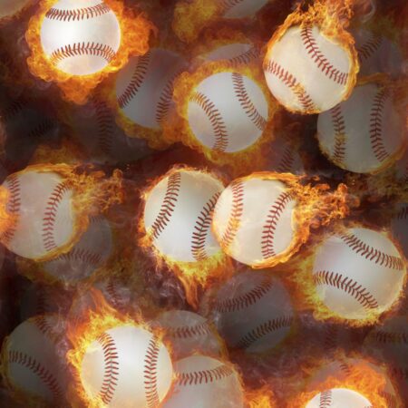 Flaming Baseballs