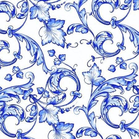 Flow Blue Acanthus 22