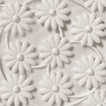 Flowers Carved in Stone