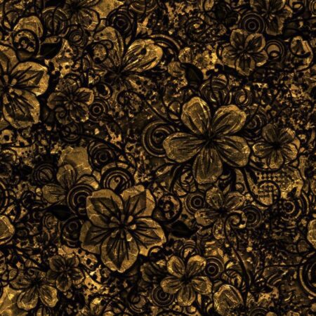 Golden Floral 6
