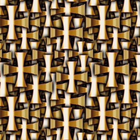 Golden Maltese Cross