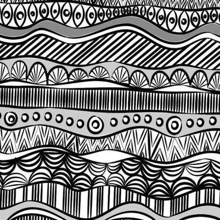 Hand Drawn Blanket Pattern