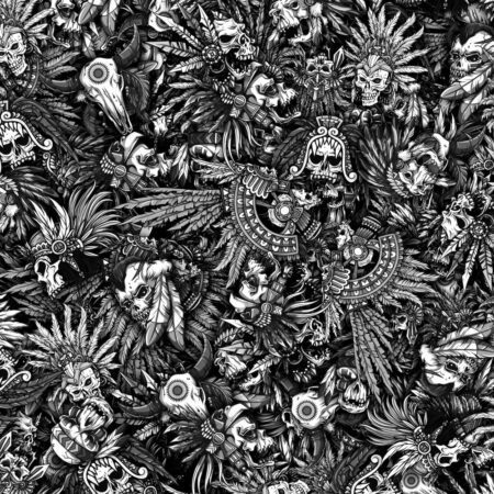 Tribal Indians Black