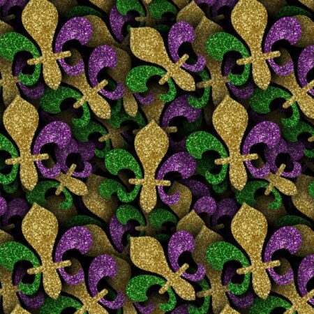 Mardi Gras Fluer De Lis 18