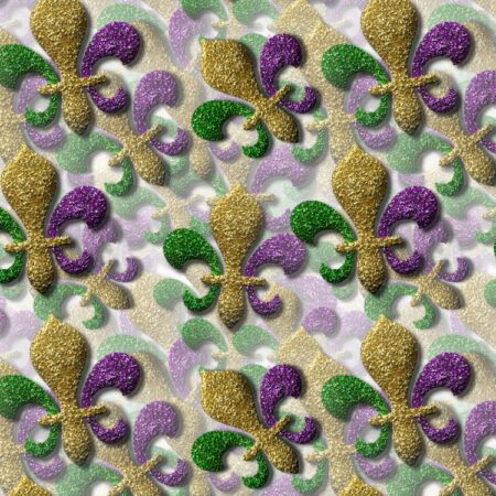 Mardi Gras Fluer De Lis 20