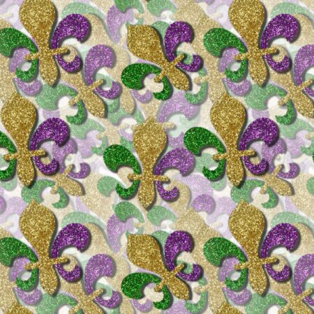 Mardi Gras Fluer De Lis 21