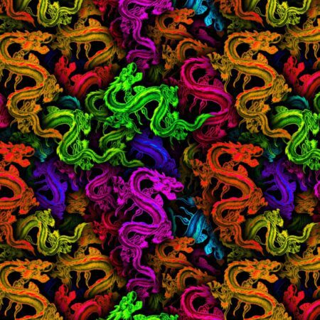Neon Dragons