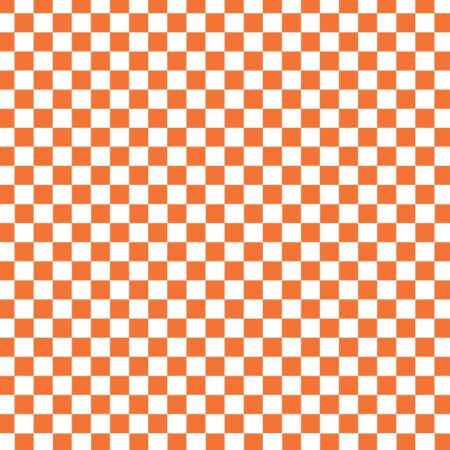 Orange Checkered Flag