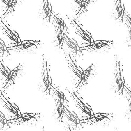 Paint Spatter Grayscale