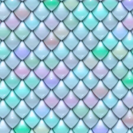 Pastel Pearl Mermaid Scales