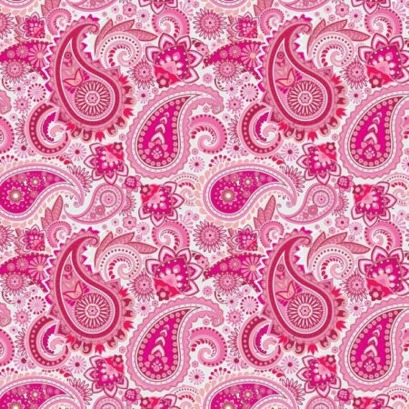 Pink Paisley 24