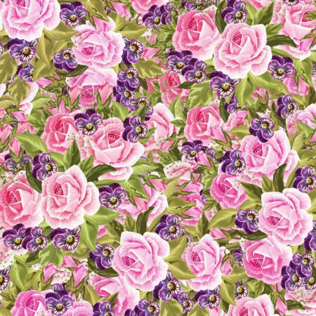 Pink and Lilac Flowers