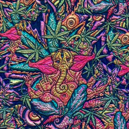 Psychedelic Kushna Metallic