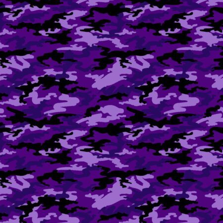 Purple Camouflage with Black