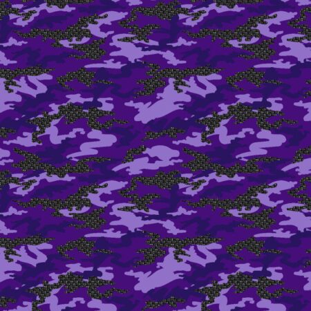 Purple Carbon Fiber Camouflage