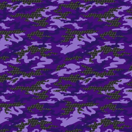 Purple Triaxial Carbon Fiber Camouflage