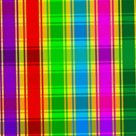 Rainbow Plaid 22