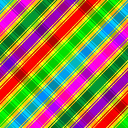 Rainbow Plaid 23