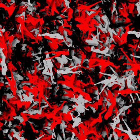 Red Black Gray Sexy Camouflage