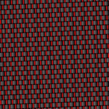 Red Warp Carbon Fiber