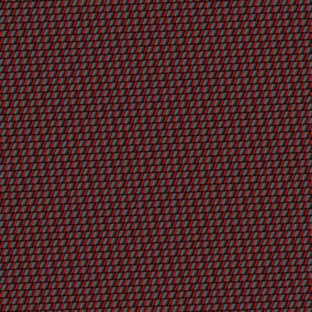 Red Warp Trapezoidal Carbon Fiber